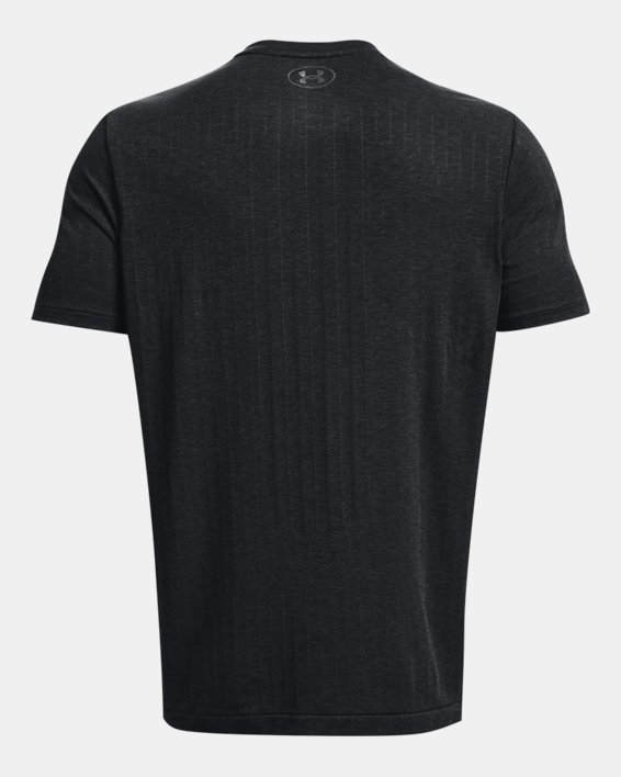 Men's UA RUSH™ Seamless Short Sleeve, Black, pdpMainDesktop image number 6